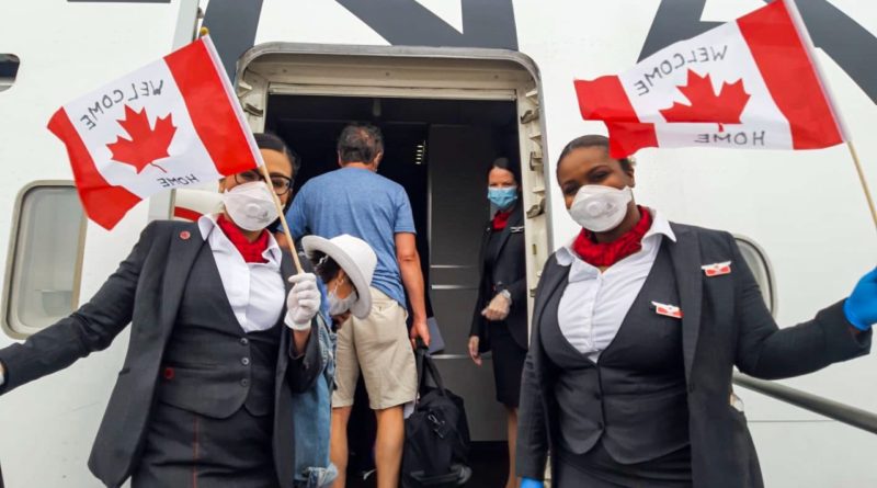 AL REANUDAR SUS SERVICIOS AIR CANADA ROUGE COLOCA A CANCÚN EN SU LISTA DE DESTINOS.