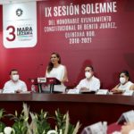 ENTREGA LEZAMA ESPINOZA SU TERCER INFORME DE LABORES