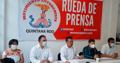 ANTORCHA CAMPESINA SUSPENDE MOVILIZACIONES EN QUINTANA ROO AL ACORDAR NEGOCIACIONES CON EL GOBIERNO.