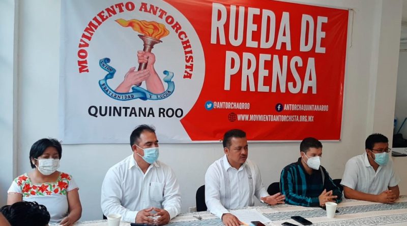 ANTORCHA CAMPESINA SUSPENDE MOVILIZACIONES EN QUINTANA ROO AL ACORDAR NEGOCIACIONES CON EL GOBIERNO.