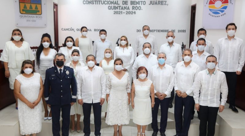 Definen en el Cabildo de Benito Juárez a los integrantes de las Comisiones.