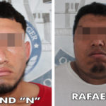 DETIENEN A DOS INDIVIDUOS ARMADOS Y CON DROGA  EN TAXI DE CANCÚN