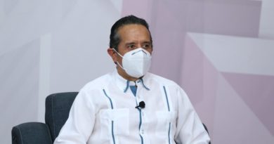 QUINTANA ROO UNA SEMANA MÁS EN AMARILLO y SE ACERCA AL VERDE: CARLOS JOAQUÍN.