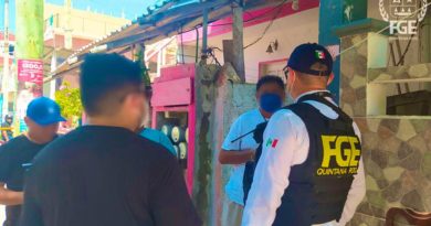 CINCO DETENIDOS Y ASEGURAMIENTO DE PORNOGRAFÍA INFANTIL, TRAS CATEOS EN ISLA MUJERES.