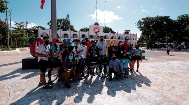 CICLISTA MEXIQUENSE RECORRE EL PAÍS DE IDA Y VUELTA EN POCO MÁS DE SEIS MESES.