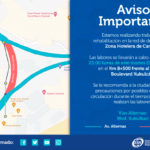 REALIZA AGUAKAN TRABAJOS EN RED DE DRENAJE EN KM 9 DE LA ZONA HOTELERA DE CANCÚN