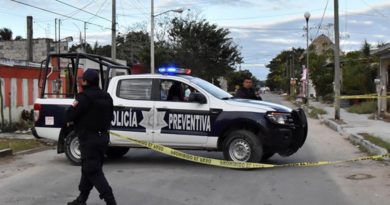 ASESINAN A DOS HOMBRES Y DEJAN CUERPOS CON MENSAJE CONTRA DELINCUENTES.