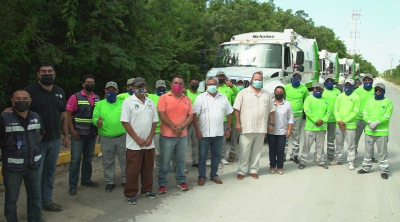 ACTIVAN EN PUERTO MORELOS PROGRAMA PARA ATENDER EL TEMA DE LA BASURA.