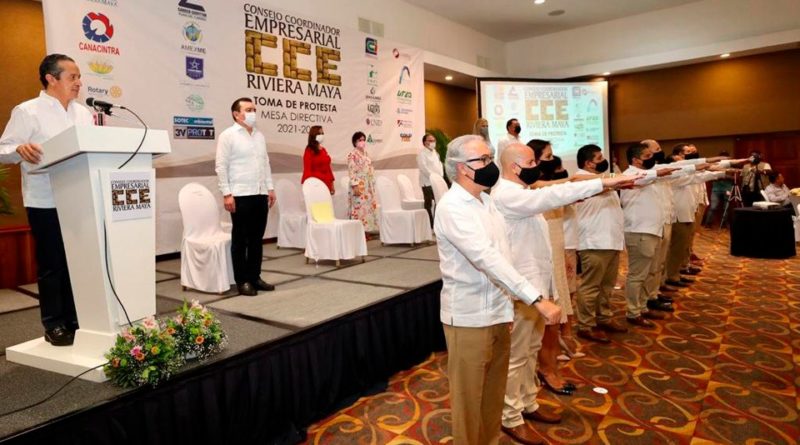 REELIGEN A PRESIDENTE DE EMPRESARIOS DE LA RIVIERA MAYA; DESTACA COLABORACIÓN CON GOBIERNO PARA SOBREVIVIR EN PANDEMIA.