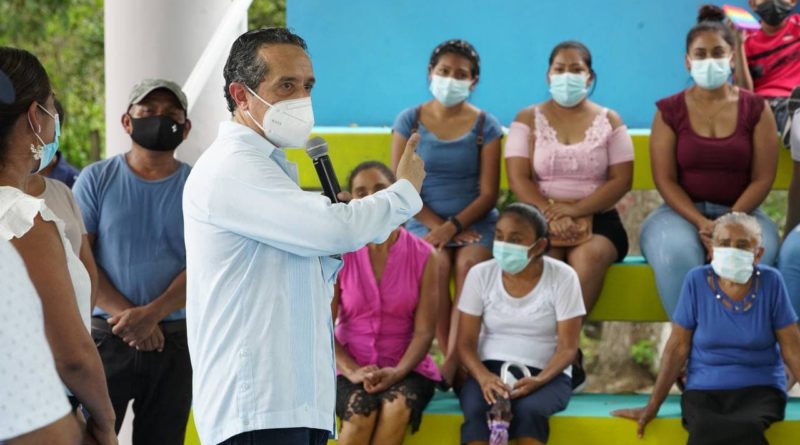 CARLOS JOAQUÍN SUPERVISÓ ACCIONES DE SALUD, MEJORAMIENTO URBANO Y EQUIPAMIENTO AGRÍCOLA EN EL SUR.