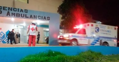 CONVALECE EN HOSPITAL SUJETO BALEADO EN PLAYA DEL CARMEN.