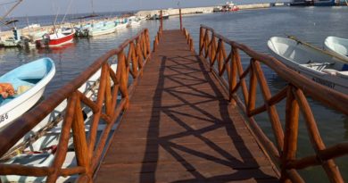 CONSTRUYEN OTRO MUELLE EN LA ISLA DE CHIQUILÁ.