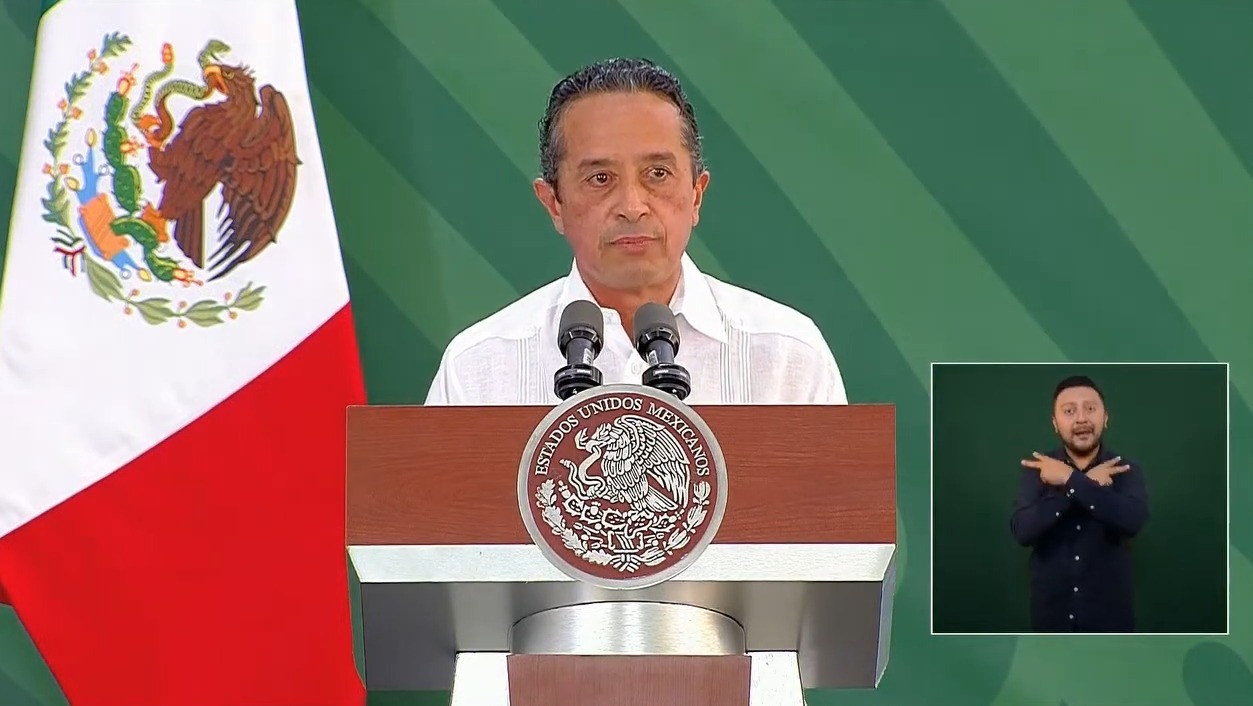 El titular del Poder Ejecutivo participó en la conferencia que el presidente Andrés Manuel López Obrador ofreció esta mañana en Campeche.