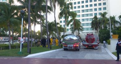 EMERGENCIA POR INCENDIO EN UN HOTEL DE CANCÚN; EVACUARON A HUÉSPEDES Y EMPELADOS (VIDEOS)