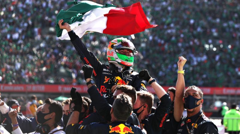 ¡PODIO PARA CHECO PÉREZ EN EL GP DE MÉXICO!