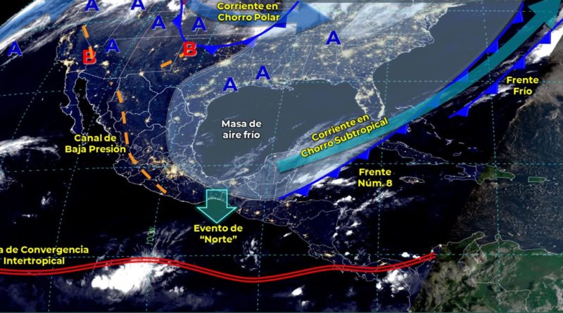 CLIMA: SERÁ UN DOMINGO LLUVIOSO Y FRESCO EN QUINTANA ROO.