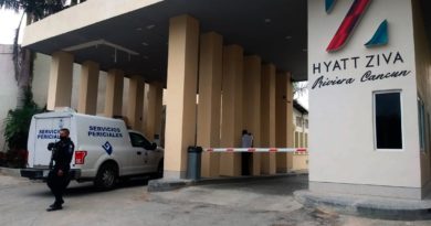 DEJA DOS MUERTOS BALACERA ENTRE NARCOMENUDISTAS EN PLAYA DEL HOTEL HYATT ZIVA CANCÚN.