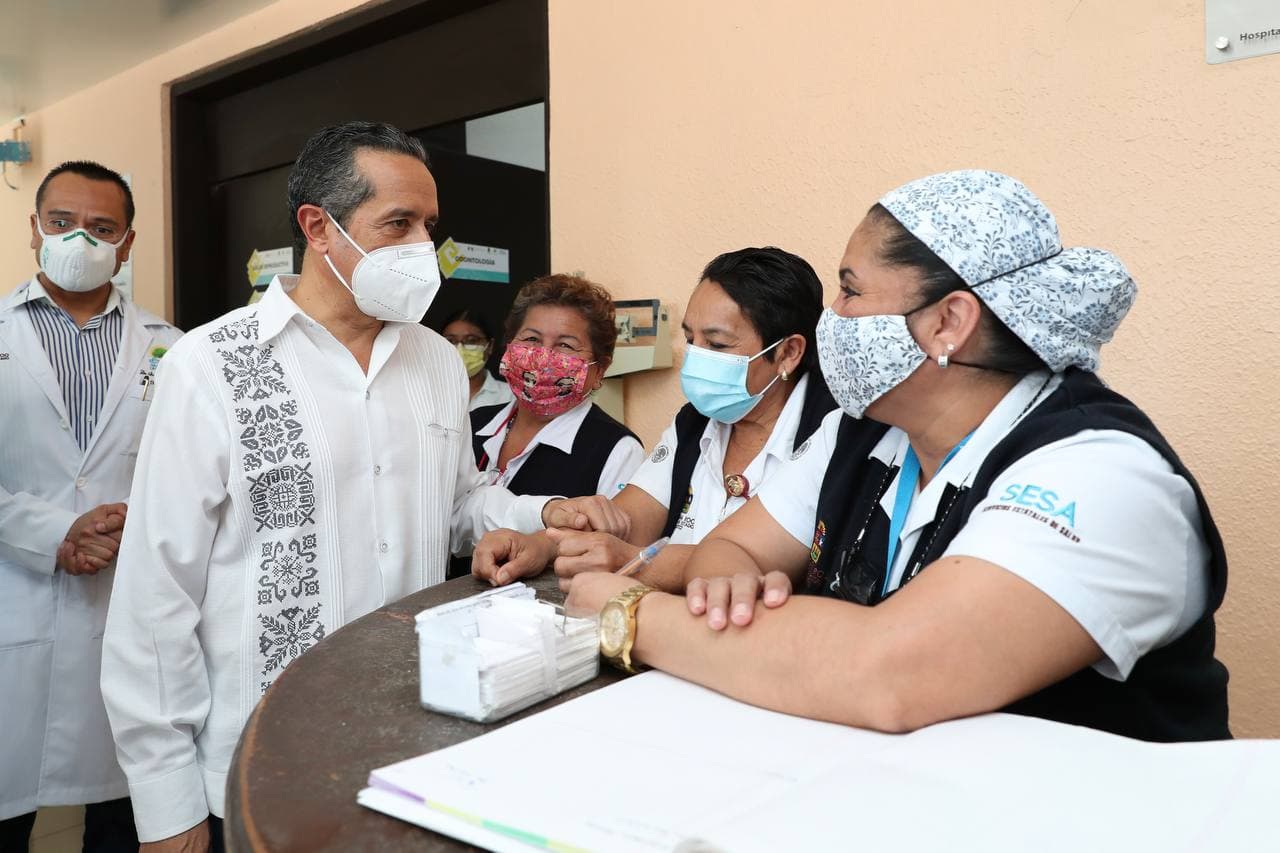 Supervisó las instalaciones del hospital general, que el año próximo se aplicaría un proyecto de sustitución.