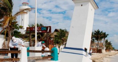 AYUNTAMIENTO DE PUERTO MORELOS REHABILITA VENTANA al MAR, PRINCIPAL PUNTO DE REUNIÓN DE FAMILIAS Y TURISTAS.