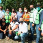 ESTUDIANTES DE BACHILLERATO Y AUTORIDADES PARTICIPAN EN LIMPIEZA DE PARQUE EN CANCÚN