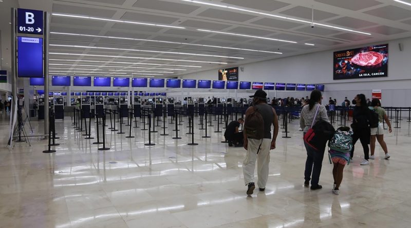 AEROPUERTO DE CANCÚN REFLEJO DEL GRAN MOMENTO DEL DESTINO PROGRAMA MÁS DE 500 OPERACIONES DOMINICALES.