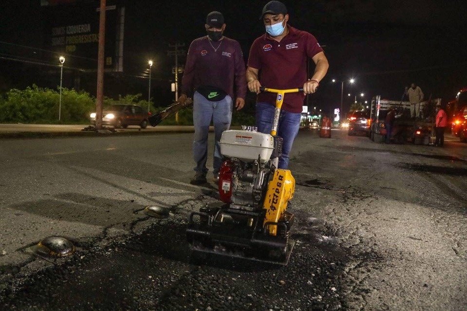 En su reciente visita a Cancún de la semana pasada, el presidente Andrés Manuel López Obrador vio las condiciones de la vía y aprobó el plan integral.