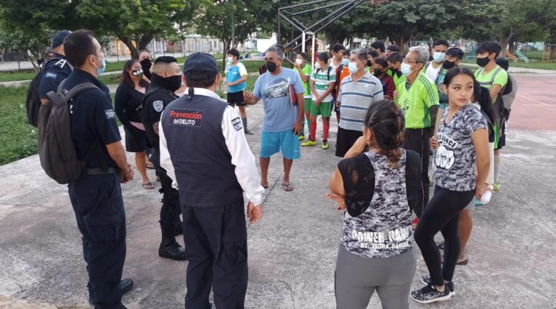 GARANTIZA POLICÍA QUINTANA ROO DE BENITO JUÁREZ PROXIMIDAD SOCIAL PARA MAYOR SEGURIDAD.