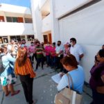 TRABAJADORES DEL DIF EN CHETUMAL SE MANIFIESTAN; PIDEN RESPETO A SUS DERECHOS LABORALES