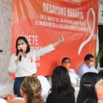 CONTINUAREMOS TRABAJANDO PARA ERRADICAR LA VIOLENCIA: MAYULI MARTÍNEZ