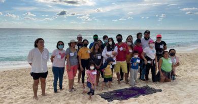 PREPARAN ‘NAVIDAD EN LA PLAYA’ EN EL MIRADOR DE LA ZONA HOTELERA DE CANCÚN.