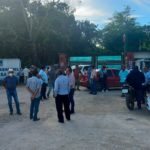 BLOQUEAN ACCESO AL INGENIO DE SAN RAFAEL PUCTÉ EN EL SUR DE QUINTANA ROO