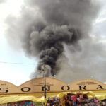 FUERTE INCENDIO EN EL MERCADO DE SONORA DE LA CDMX
