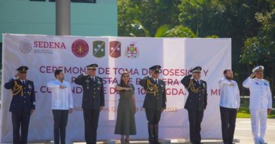 RECONOCE LA GOBERNADORA MARA LEZAMA LA LABOR DEL EJÉRCITO MEXICANO.