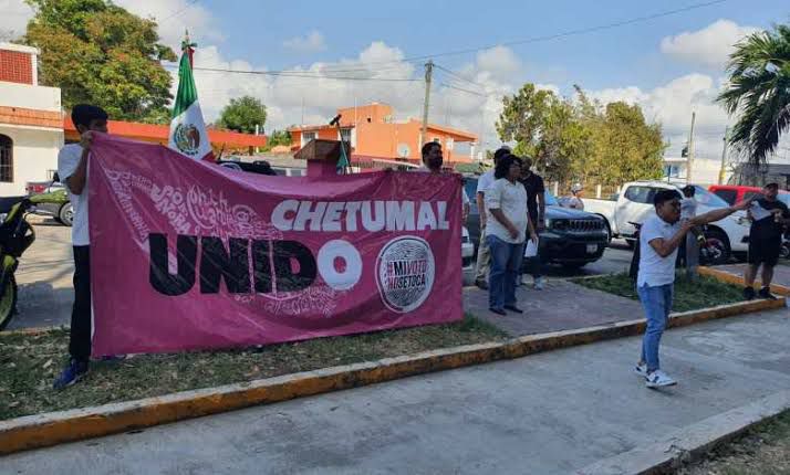 CONVOCATORIA PARA LA MANIFESTACIÓN EN DEFENSA DEL INE NO HIZO 'CLIC' CON LOS CHETUMALEÑOS