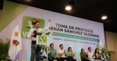 EL PARTIDO VERDE TIENE NUEVO DIRIGENTE EN QUINTANA ROO.