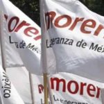 Interface. Mensaje: Se buscan perfiles en MORENA